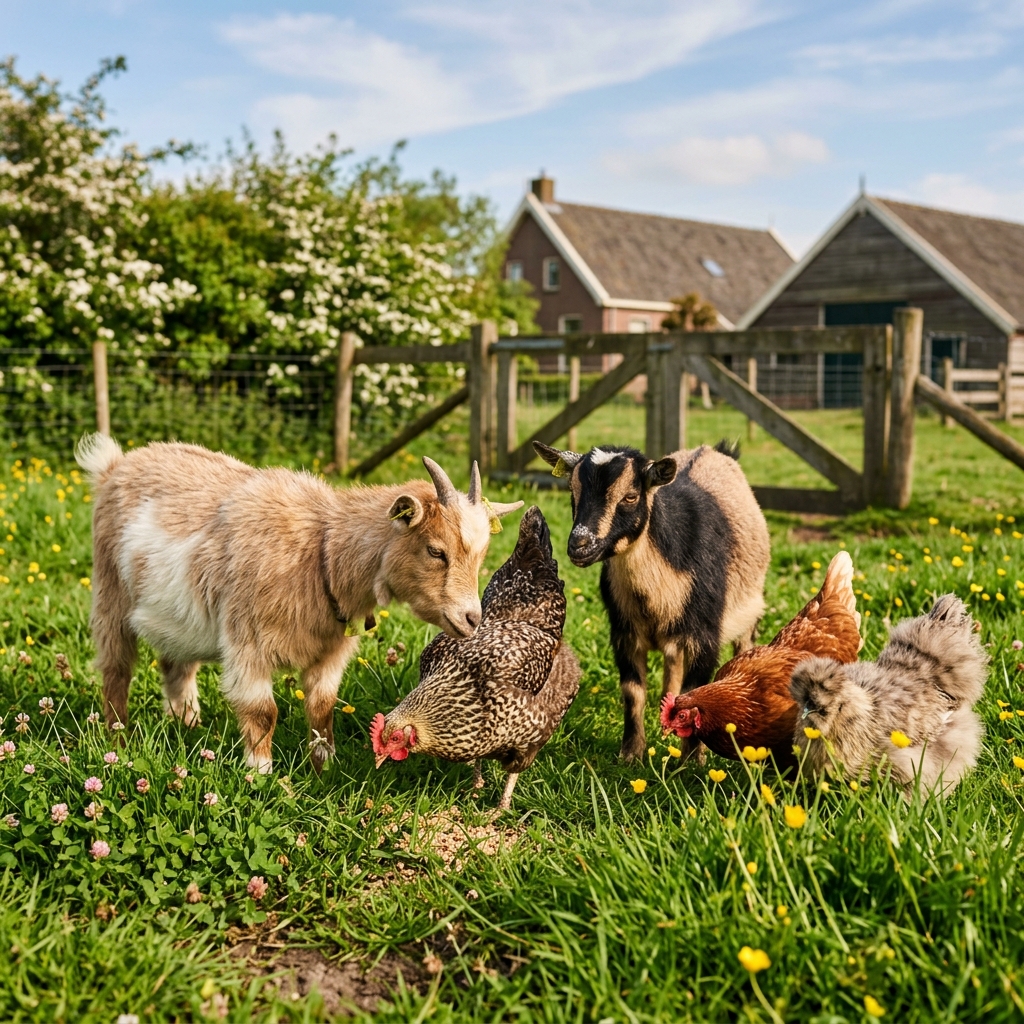Senioren en dieren op de zorgboerderij